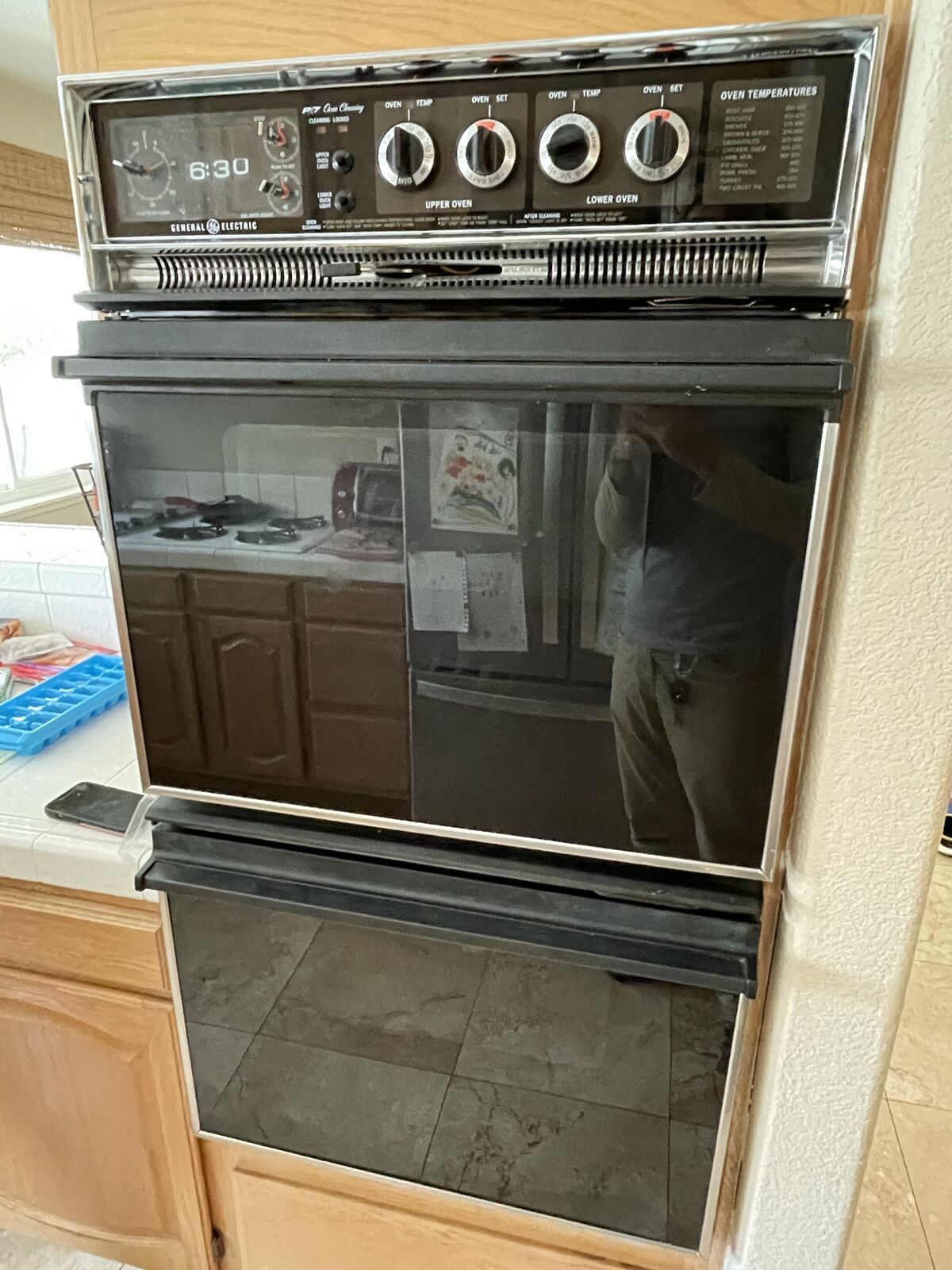 Double wall oven serviced by Lexington Appliance Repair