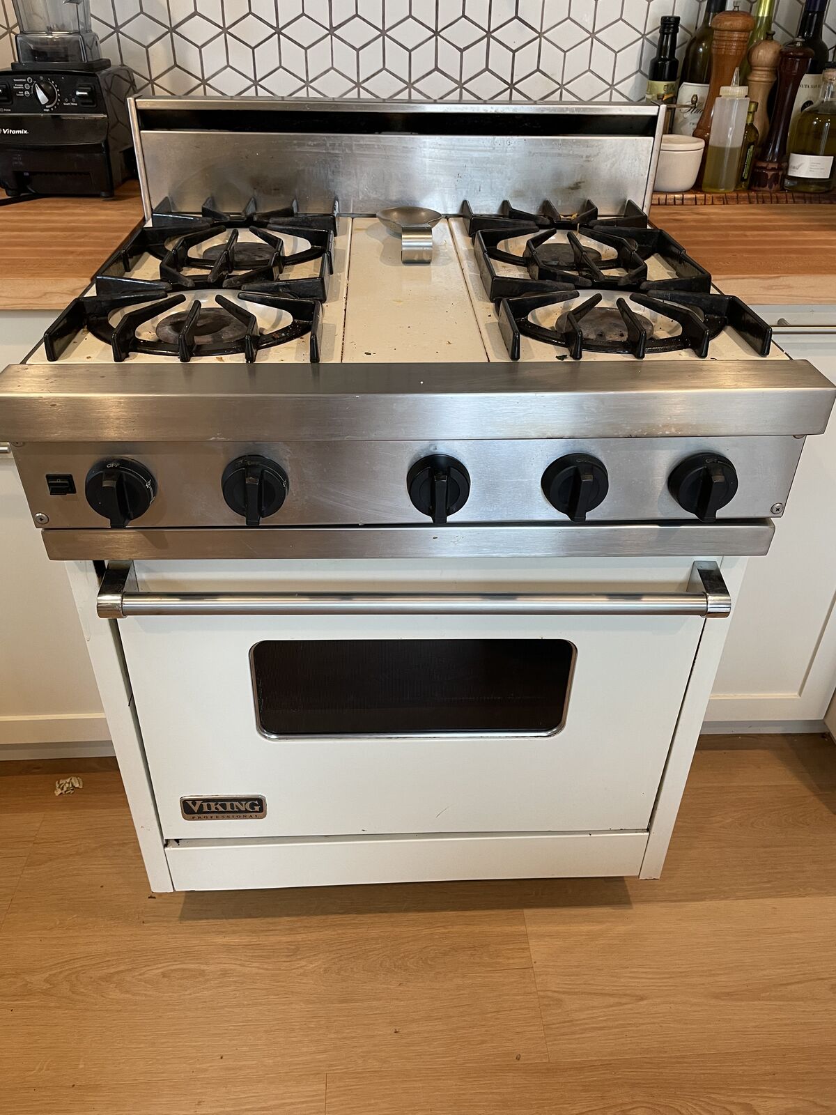 Viking Professional range serviced by Lexington Appliance Repair